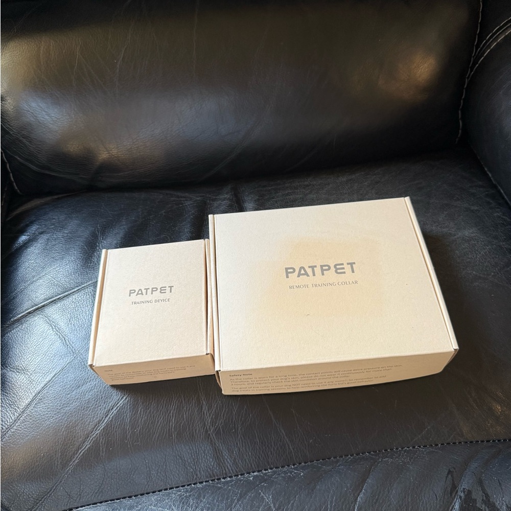 Dog Training Collar - Tan. Brand New